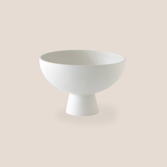 Raawii Strøm Bowl - Vaporous White 4h x 6"diam