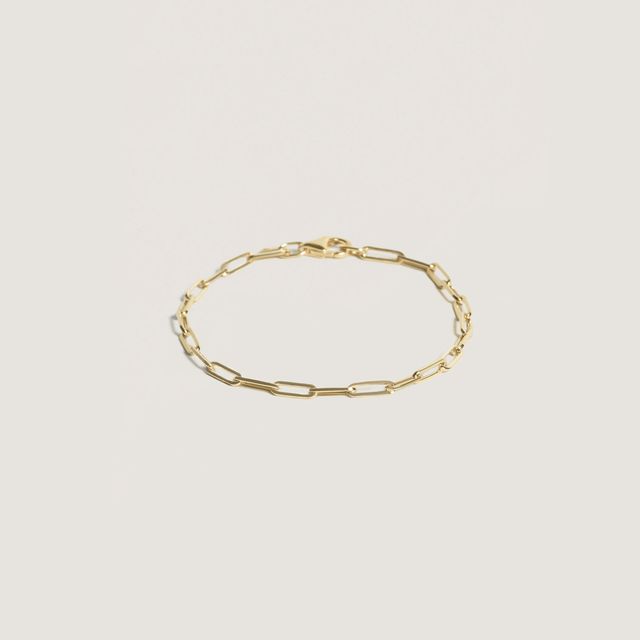 Paperclip Link Chain Bracelet