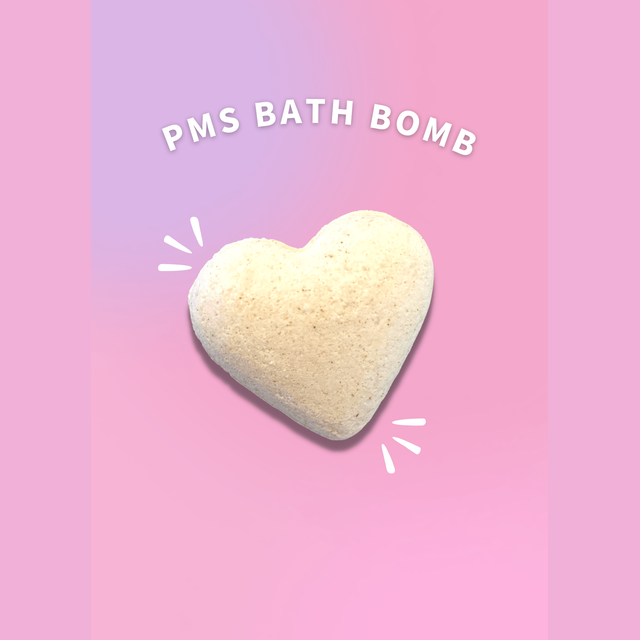 Bath Bomb for PMS Relief