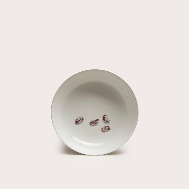 Bowl with Bean Trompe L'oeil