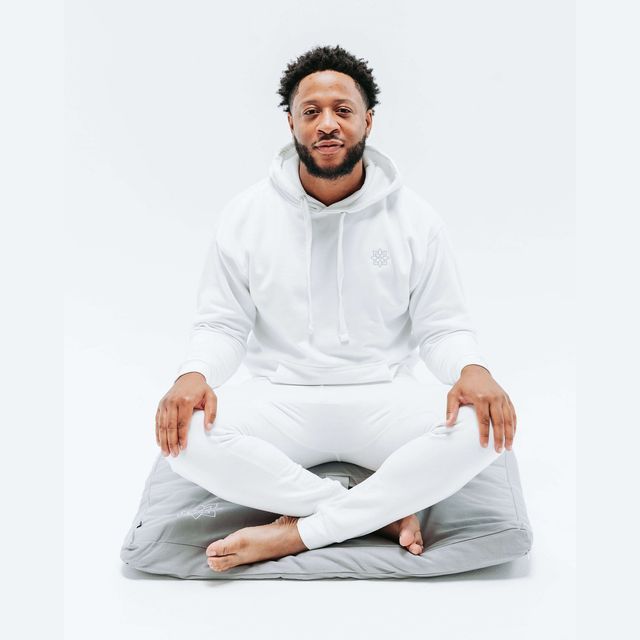 Round Meditation Cushion & Zabuton Mat Set