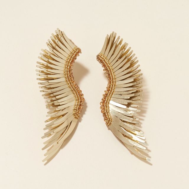 Metallic Madeline Earrings Gold