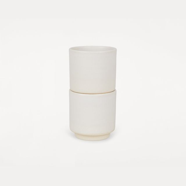Otto Ceramic Cup Set of Two | Natural
