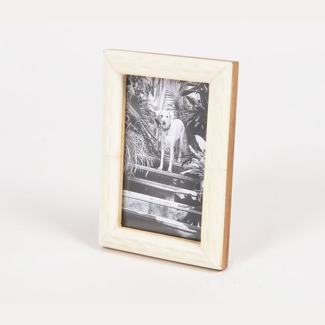 Minimal Wood Inlay Photo frame, 6 X 8 X 1 Inch