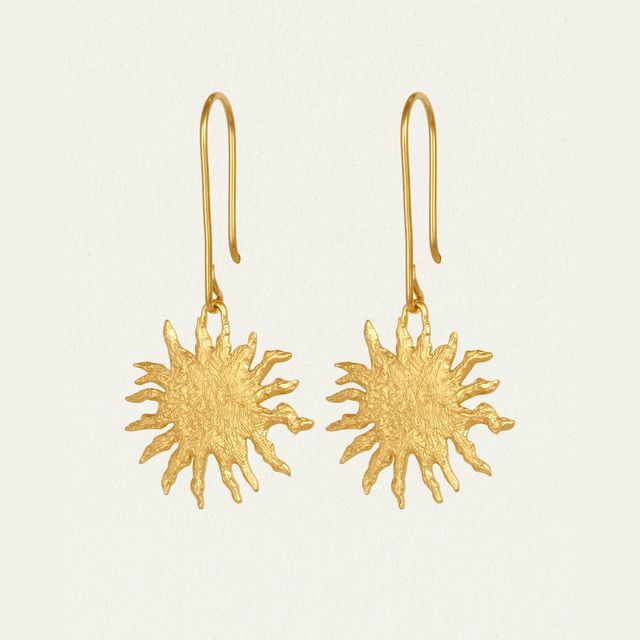 Soleil Earrings Gold Vermeil