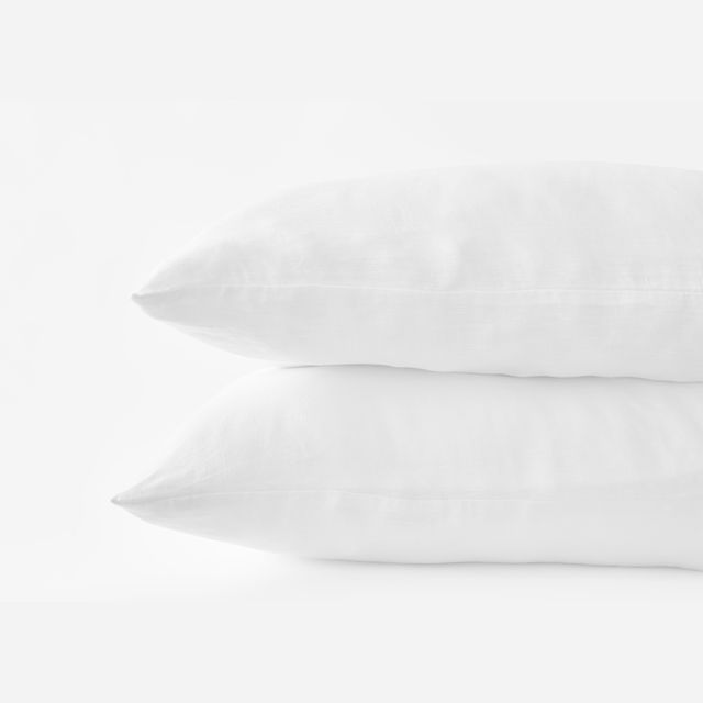 Hemp Pillowcases in White