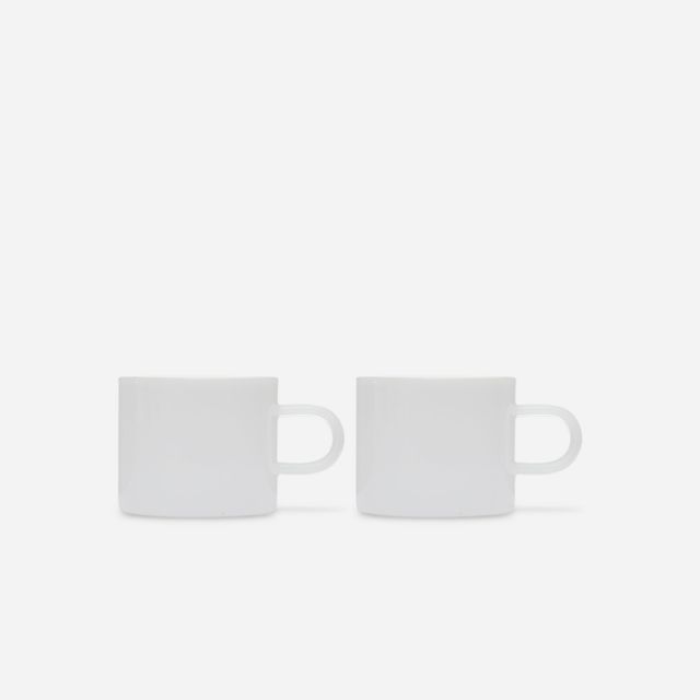 Lotta Coffee/Tea Cup Set - White Jade