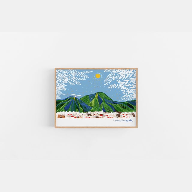 Caracas Art Print, Caracas Skyline