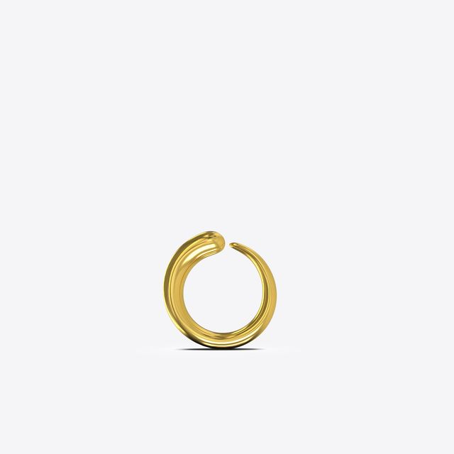 Khartoum Stacking Ring Nude in Polished Gold Vermeil
