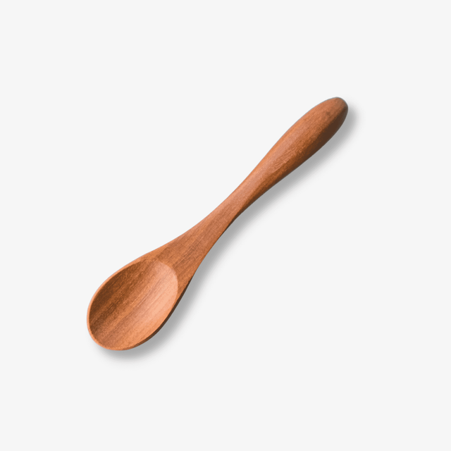 Short Wooden Spoon With Bag