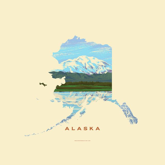 Alaska Denali Print