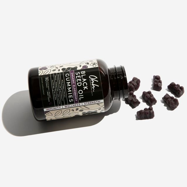 Organic Black Seed Oil and Elderberry Gummies