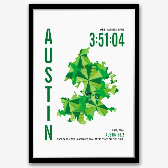 Austin Marathoner Map