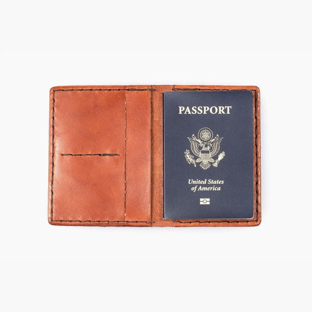 Adventure Leather Travel Passport Wallet