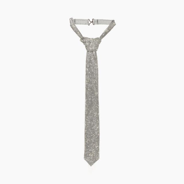 Crystal Mesh Tie