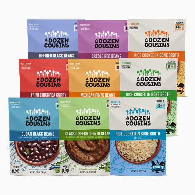 The Complete Bean + Rice Variety Pack (12 pack)