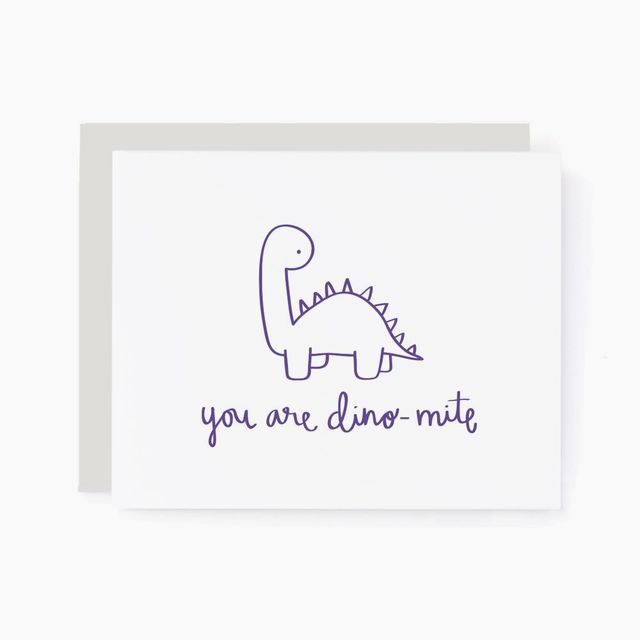 You Are Dino-mite Thank You Card