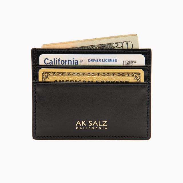 The Arroyo Card Case in Rodeo Black