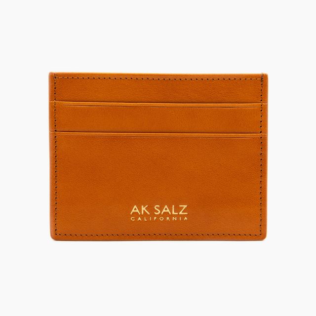The Arroyo Card Case in California Saddle Leather