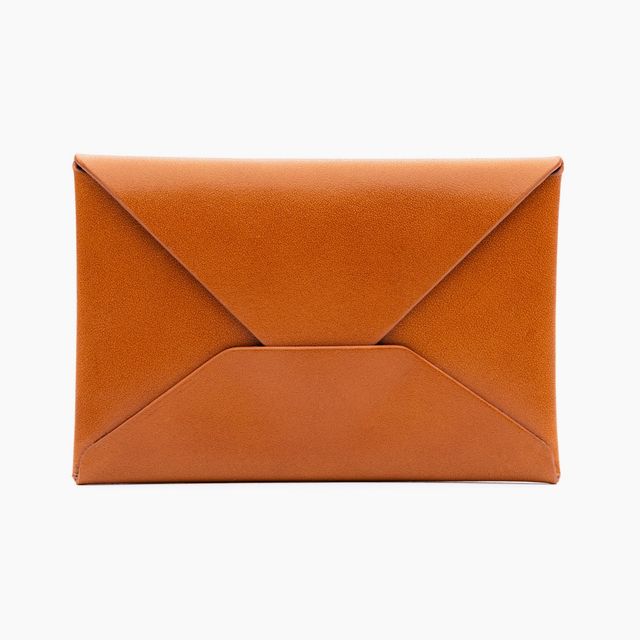 The Laurent Envelope in California Saddle Leather