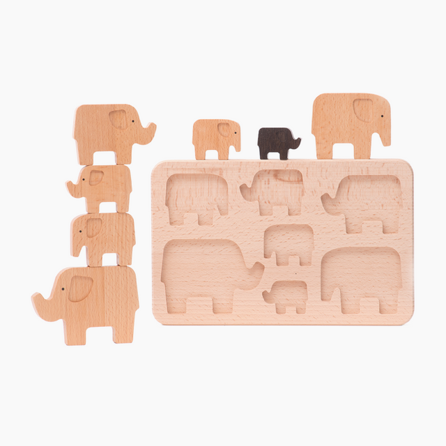 Elephant Puzzle + Stacker