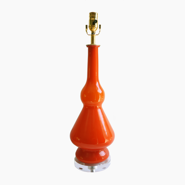 Empoli Orange Table Lamp