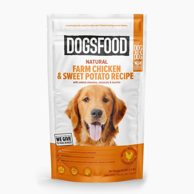 Farm Chicken & Sweet Potato DogsFood