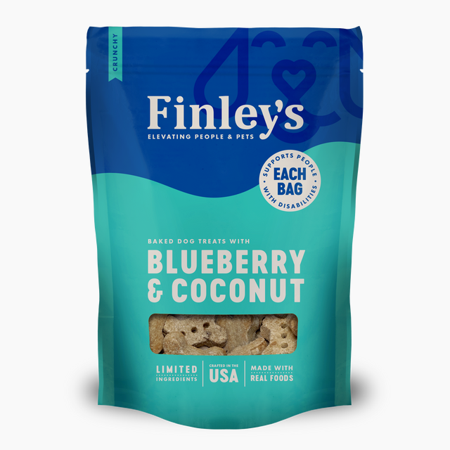 Finley's Blueberry Coconut Crunchy Biscuits