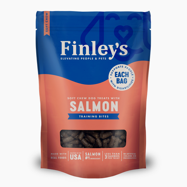 Finley's Salmon Recipe Soft Chew Training Bites