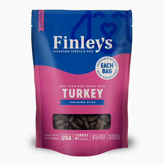 Finley's Turkey Recipe Soft Chew Training Bites
