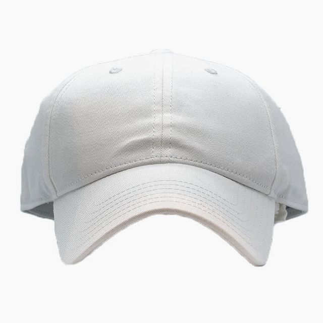 Blank Baseball Hat - White