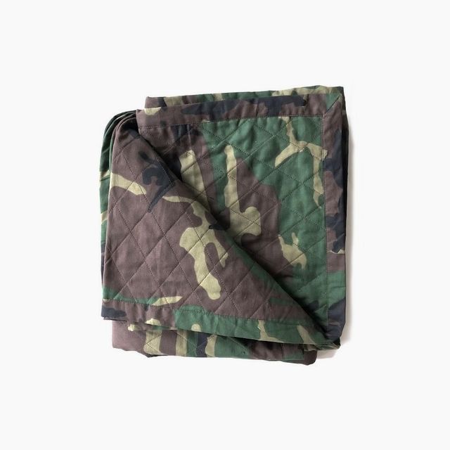 Quilted Throw in Camo