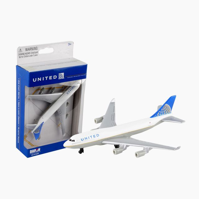 UNITED 747 Single Airplane