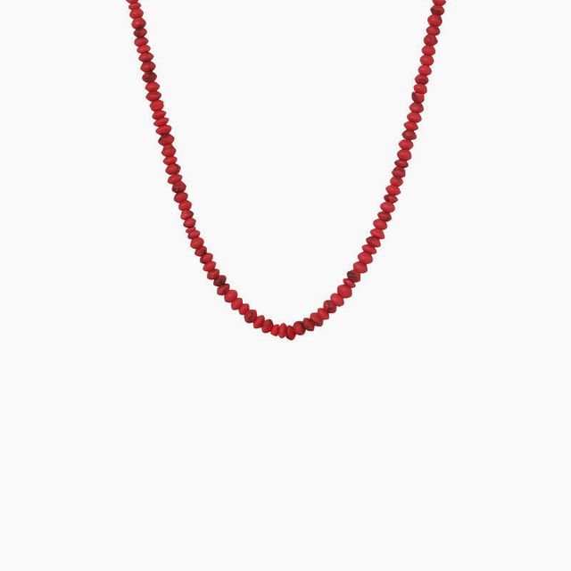 Sidekick Beaded Necklace - Red