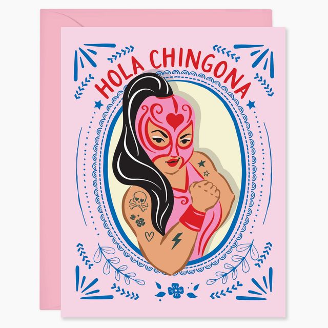 Hola Chingona Card In Spanish