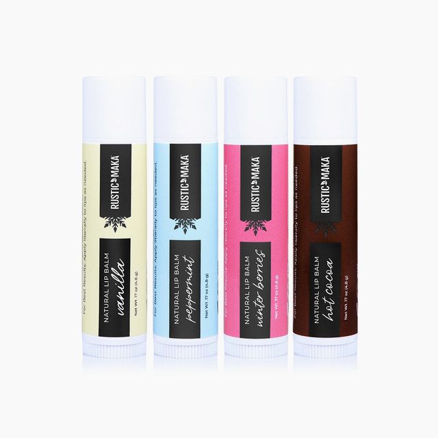 COZY HOLIDAYS Collection Natural Lip Balms