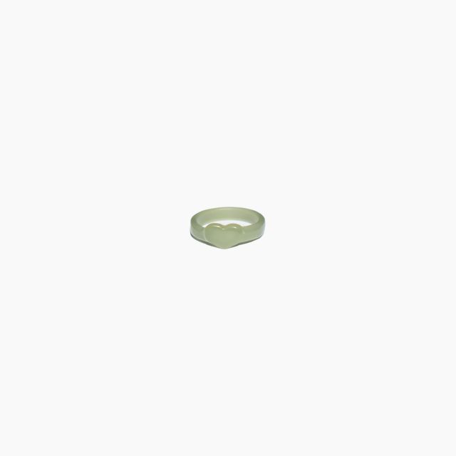 Heart — Jade ring