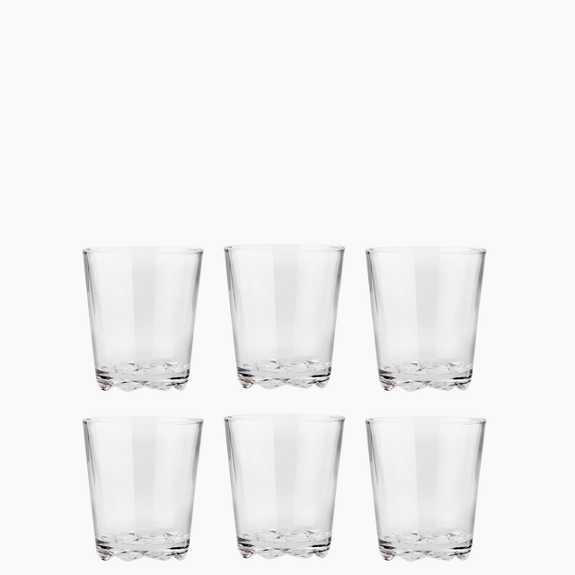 Glacier drinking glass 8.5 oz 6 Pcs