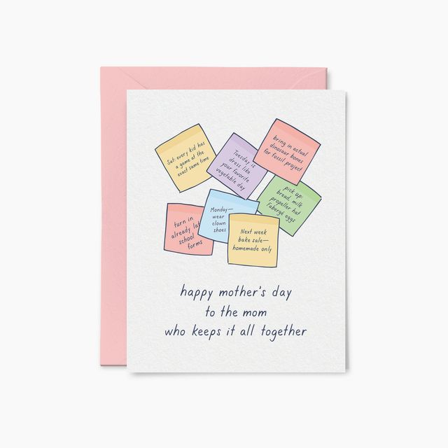 Mom Who Keeps It All Together Mother's Day Card